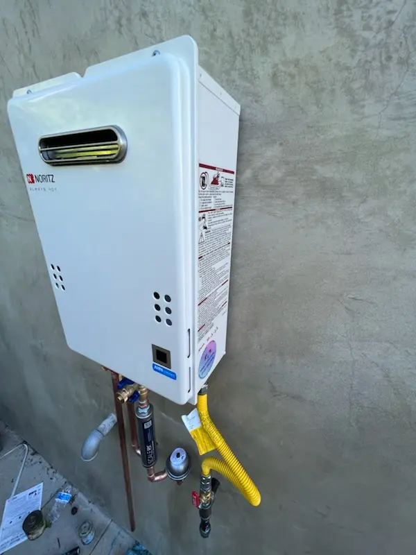 Tankless water heater installation for Stockton homes